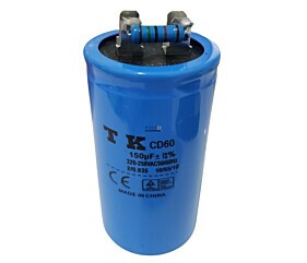 Capacitor de Partida 150uF x 220/250V 50/60Hz CD60 TK