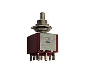 Chave Momentânea Touch 1A 250VAC 3A 120VAC 9 Terminais 17305 Mar-girius