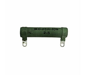 Resistor 1K0 25W 10% Verde 1