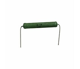 Resistor 1R 10W 5% Axial Verde 1