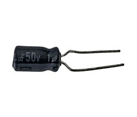 Capacitor Eletrolítico 1uF x 50V RD 85º Mini