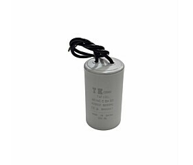 Capacitor de Partida 1uF x 660Vac 50/60Hz Plástico Fio CBB60 TK
