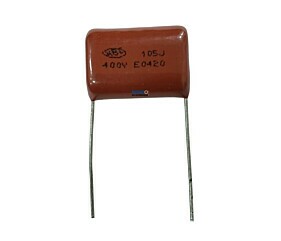 Capacitor Poliéster 1uF x 400V = 105J 400V 