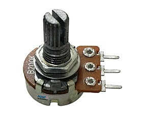 Potenciômetro 200K B WH148-1-L15 3Terminais