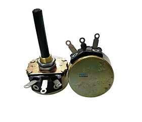 Potenciometro de Fio 20K 4W 10% Eixo Plastico 37MM 