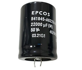 Capacitor Eletrolitico 22000uF x 50V RD 85º Snapin Epcos