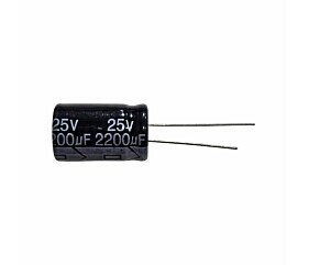 Capacitor Eletrolítico 2200uF x 25V RD 105º H 1