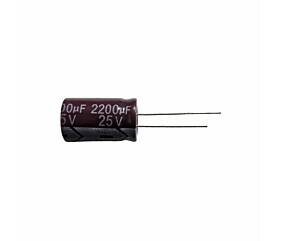 Capacitor Eletrolítico 2200uF x 25V RD 105º Secon 1