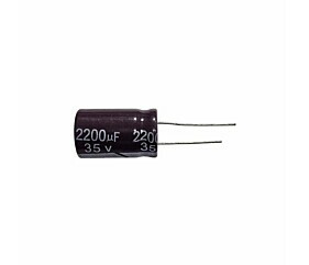 Capacitor Eletrolítico 2200uF x 35V RD 105º Secon 1
