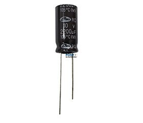 Capacitor Eletrolítico 2200uF x 10V