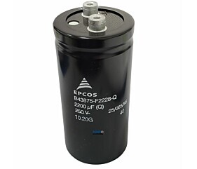 Capacitor Eletrolitico 2200uF x 250V RD 85º Giga Epcos 