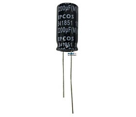 Capacitor Eletrolítico 2200uF x 6,3V RD 105º Epcos