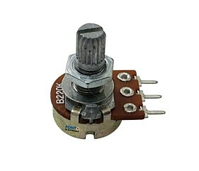 Potenciômetro 220K B WH148-1-L15 3Terminais