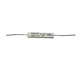 Resistor 220R 8W 10% Porcelana Branca Telewatt 
