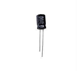 Capacitor Eletrolítico 220uF x 25V RD 105º Secon 1