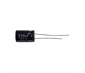 Capacitor Eletrolítico 220uF x 35V RD 105º Secon 1