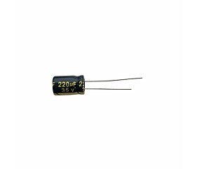 Capacitor Eletrolítico 220uF x 35V RD 105º TF-11 Fencon 1