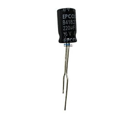 Capacitor Eletrolítico 220uF x 16V