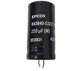 Capacitor Eletrolítico 220uF x 385V