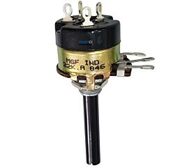 Potenciômetro 22K A Rotativo Com Chave Linear 23MM