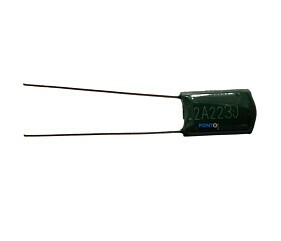Capacitor Poliester 22K X 100V = 2A223J Verde