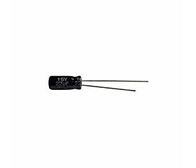 Capacitor Eletrolítico 22uF x 16V RD 105º Secon 1