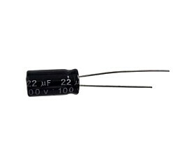 Capacitor Eletrolítico 22uF x 100V RD 105º Jwco