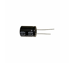 Capacitor Eletrolítico 22uF x 450V RD 105º Secon