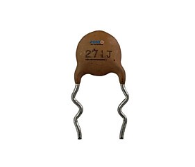 Capacitor Cerâmico 270PF x 50V = 271J