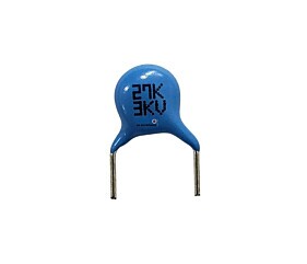 Capacitor Ceramico 27PF x 3KV = 27K 3KV Azul 