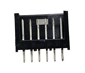 Conector 280372-2 6 Vias Preto AMP
