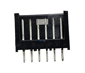 Conector 280372-2 6 Vias Preto AMP Conector AMP 280372-2 6 Vias • 2,54mm TE Connectivity Montagem em PCI Alta Confiabilidade Estoque no Brasil