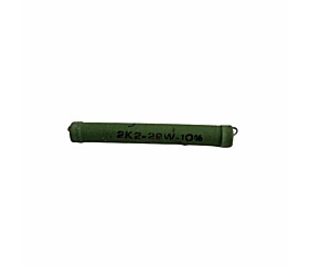 Resistor 2K2 20W 10% Axial Verde Fead 1