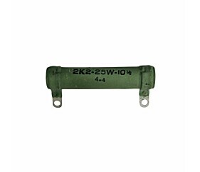 Resistor 2K2 25W 10% Verde 1