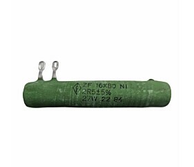 Resistor 2R5 +- 5% 27W Verde 1