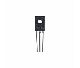 Transistor 2SB113 PNP de germânio para aplicação em rádios antigos, amplificadores de áudio e restauração de equipamentos eletrônicos vintage.