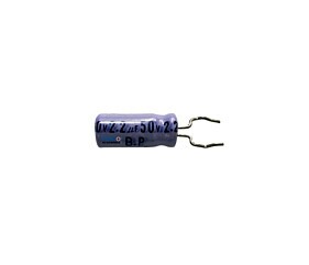 Capacitor Eletrolítico 2,2uF x 50V RD 85º Bipolar
