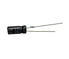 Capacitor Eletrolítico 2,2uf X 100V RD 105º Jwco