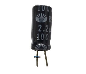 Capacitor Eletrolitico 2,2uF x 100V RD 85º RSS