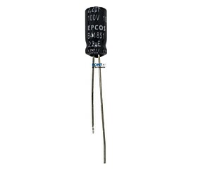 Capacitor Eletrolítico 2,2uF x 100V