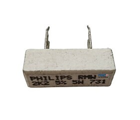 Resistor 2K2 5W 5% Radial Porcelana