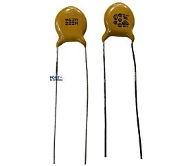 Capacitor Cerâmico 2K2 Gay X2X1 = 222M 620