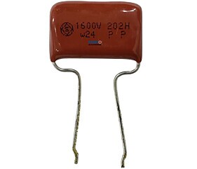 Capacitor Poliester 2K X 1K6 = 1600V 202H 