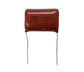 Capacitor Poliéster 2M2 x 630V = L225J 630V