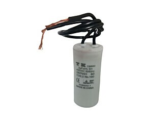 Capacitor Polipropileno 2uF x 450V Plástico Fio CBB60 TK