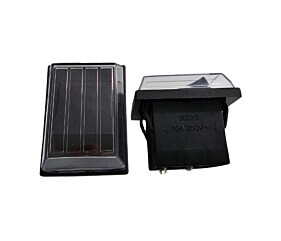 Chave Gangorra Margirius 30223 Preto M2FT2F3Q Int. Bip. 10A C/ Capa Protetora