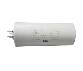 Capacitor Polipropileno 30uF x 440/450Vac 50/60Hz Plástico Faston Epcos