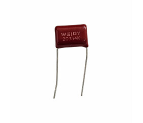 Capacitor Poliéster 330K x 400V = 2G334K Weidy 1