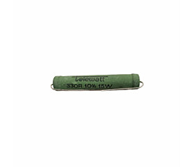 Resistor 330R 15W 10% Verde Axial Telewatt 1