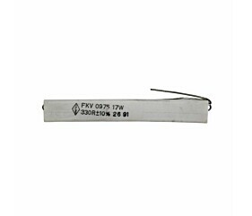 Resistor 330R 17W +-10% Porcelana 1